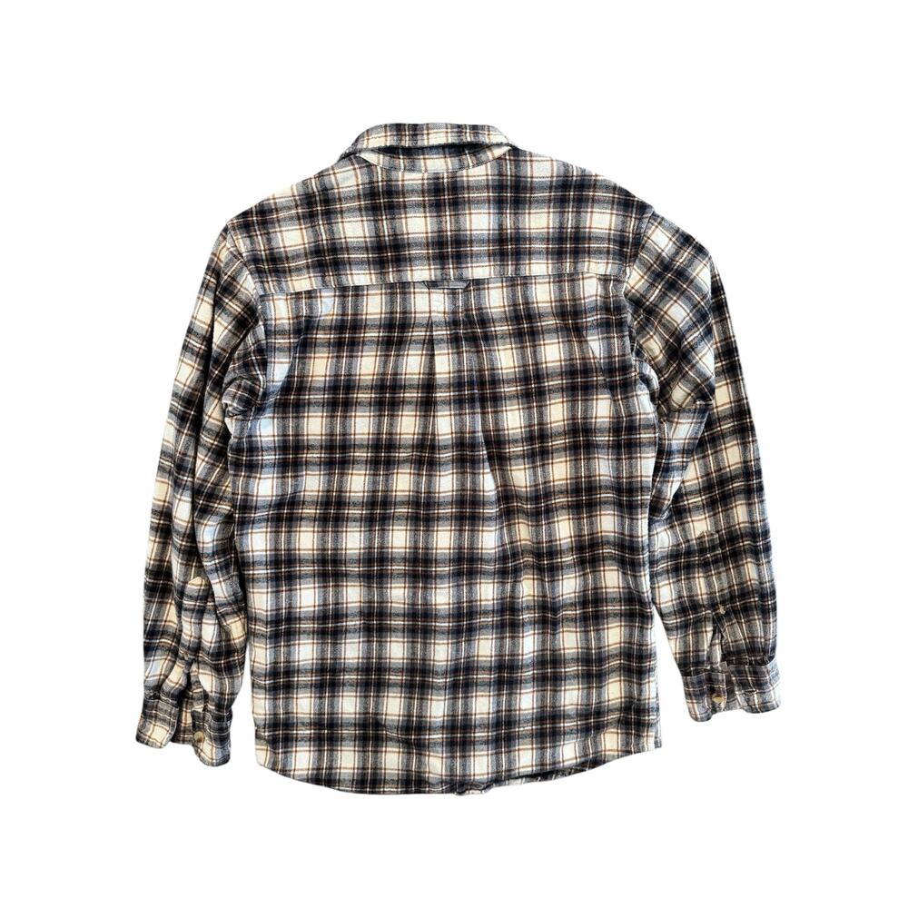 Red Head Plaid Flannel Shirt Mens Small Brown Cotton Bass Pro - Picture 6 of 9